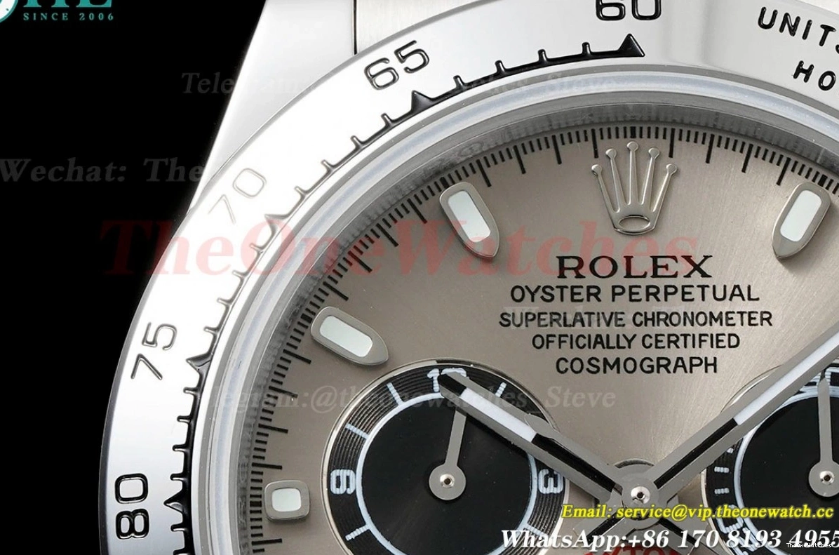 SS OMF SS 40mm 116509 Stk A7750 Daytona Grey 0228